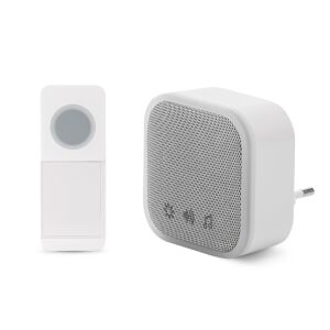 Entac Hálózati Ajtócsengő, Elemes IP44 Adókészülékkel 1xCR2032 Tart. (EDB-AC-44) 140467395 - Entac