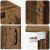 Függő szekrény Régi fa 69.5 x 34 x 90 cm Faanyag 140470327