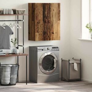 Fali szekrény Falra szerelhető Barna 69.5 x 34 x 90 cm Faanyag 140471010 - Faliszekrény