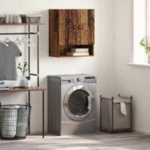 Fali Szekrény Falra szerelhető Öreg fa 60 x 31 x 70 cm Faanyag 140471018 - Faliszekrény