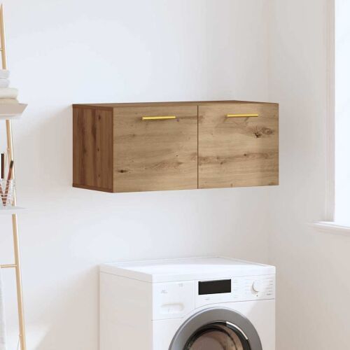 Fali Szekrény kézműves tölgy 80 x 36.5 x 35 cm Faanyag 140471980