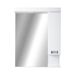 OUTLET - Viva SZQUARE 65 Tükrös fürdőszobai szekrény - JOBBOS szekrénnyel - 65 x 97 x 15 cm - SZÉPSÉGHIBÁS TERMÉK 140474492 - Viva Style