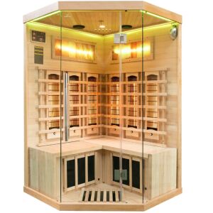 Sundum Solea 2 személyes natúr infravörös sarokszauna 140479114 - Szauna