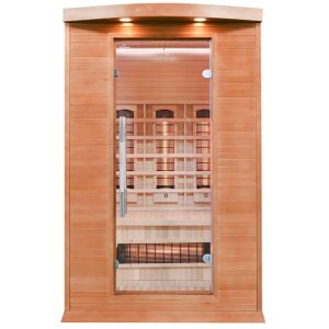 Sundum Classic 2 személyes WiFi infraszauna barna 140479115 - Szauna