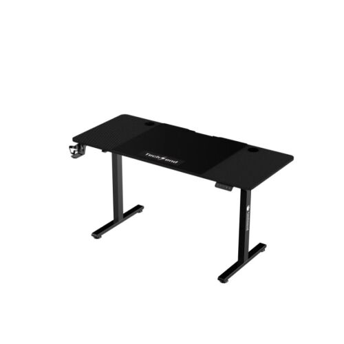 Elektromos állítható magasságú íróasztal 120 x 60 cm fekete 140479315