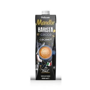 Növényi ital, dobozos, 1 l, MAND'OR "Prémium Barista", kókusz 140479564 - Növényi alapú ital
