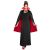 Wendeumhang, Halloween, mit Kapuze, für Erwachsene, Farbe schwarz-rot, Einheitsgröße 140507182
