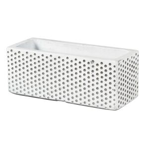 California Tetra kompozit balkonláda fehér 44x23x20cm 140546386 - Balkonláda