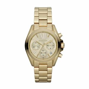 Michael Kors MK5798 Bradshaw Mini zlatni ženski sat prednji pogled - Ženski asesoar
