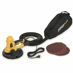 Powerplus POWX0478 fal- és mennyezetcsiszoló porzsákkal és csiszolópapírokkal - Építkezés & Felújítás