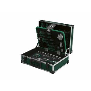 PARKSIDE 108 részes szerszámkészlet alumínium kofferben - Nyitott nézet - Parkside