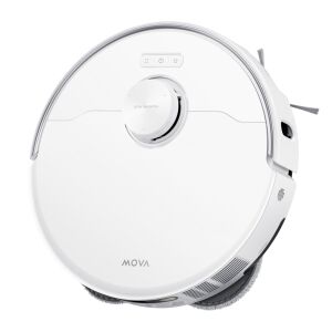 Robot aspirator si mop MOVA P50 Pro Ultra, 19000Pa, Auto-curatare, Perii anti-incurcare, Statie inteligenta, Alb 142515598 - Aspiratoare robot