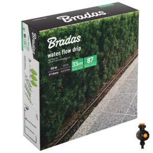 Set cu furtun de PICĂTURĂ WATER FLOW - 50 m cu temporizator 140973080 - Sistem de picurare pentru gradina