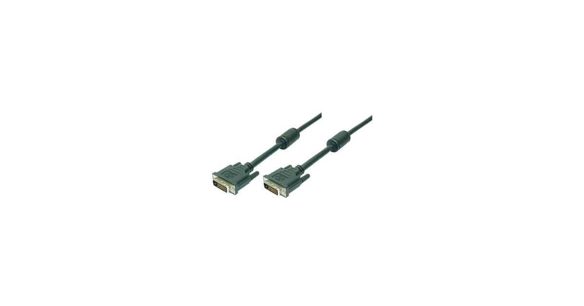Logilink MP0012 Cavo DVI Cat.5e Schermato Con Connettori RJ45 – Nero, Lunghezza Variabile, Con Stivali Protettivi - 3