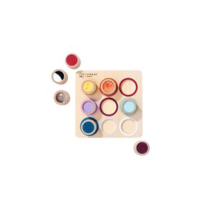 Eichhorn Montessori Senzorna ploča s teksturiranim cilindrima - Igra za razvoj predškolaca