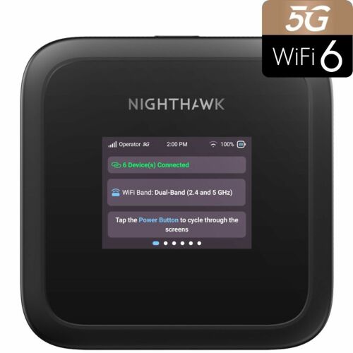 Nighthawk M3 WiFi 6, Mobile WLAN-Router (schwarz) (MH3150-100EUS) 140981428 - Wi-Fi router