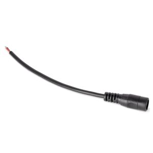 Avide LED Szalag 12-24V DC csatlakozó anya kábel, fehér, 150mm (10 db-os csom.) (ABLS12VDC-FEMALE-PLUG-10) 140982037 - DC kábel