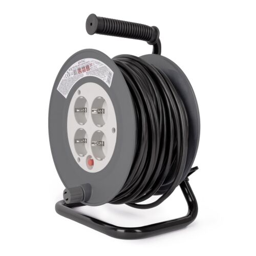 Entac Kábeldobos Hosszabbító 4 Foglalat 20m 3G1.0 (ESCRG4-20-1.0) 140982096
