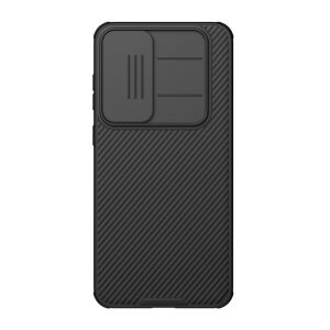 NILLKIN CAMSHIELD PRO MAGNETIC műanyag telefonvédő (ütésállóság, kameravédő, mágneses, csíkos) FEKETE Samsung Galaxy S25 FE (SM-S731) 141006417 - Nillkin