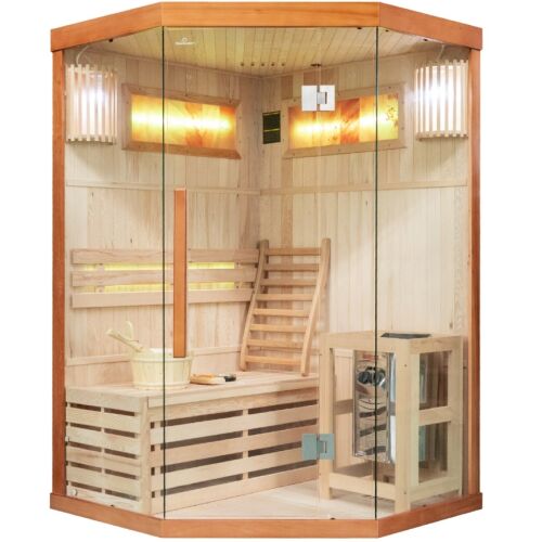 Finn sarokszauna Sundum Solea 2 személyes barna 141014135