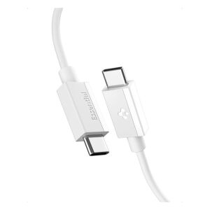 SPIGEN ESSENTIAL EB6010AC adatkábel USB - Type-C, 100cm, FEHÉR 141016081 - Spigen