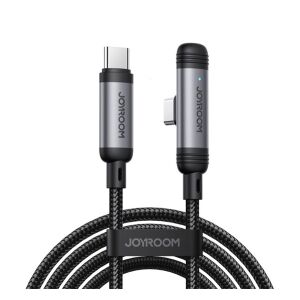 JOYROOM S-A56 ENJOYX SERIES adatkábel Type-C - Type-C, cipőfűző, FEKETE 141016657 - USB kábel