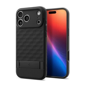 iPhone 17 Pro SPIGEN PARALLAX S szilikon telefonvédő ütésállóság, kitámasztó, FEKETE 141016677 - Spigen