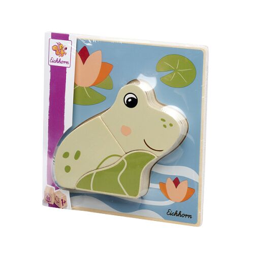 Eichhorn Béka Baba Puzzle, Fa Játék Kisgyermekeknek - Eichhorn