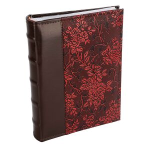 Album B 10x15/200M Kvety-2, červený 141066603 - Fotoalbumy