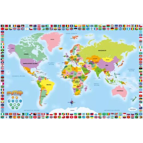 MyMap Interaktív világtérkép PRO