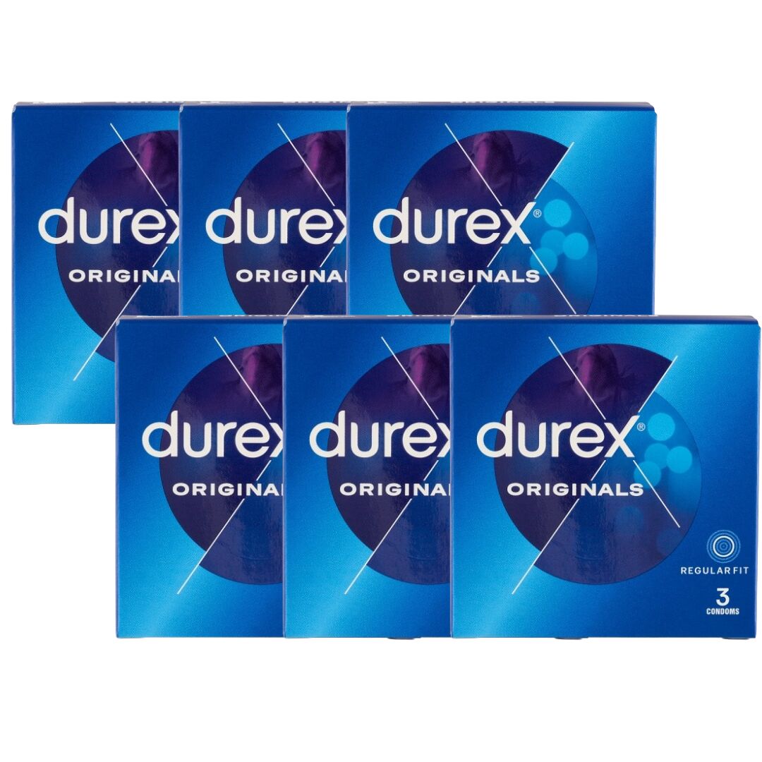 E-shop Kondómy Durex Originals 6x3ks
