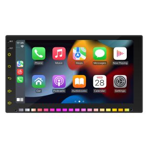 ILIKE 2DIN Player auto MP5 cu ecran HD de 7 inch care arată interfața CarPlay - Unități principale