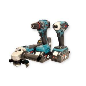 Hitman 62V Akkus Szerszámkészlet: Ütvecsavarozó, Fúró és Sarokcsiszoló - Építkezés & Felújítás