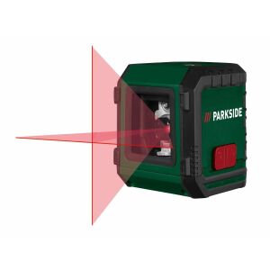 PARKSIDE PKLL 7 F6 keresztvonalas lézer piros vonalakat vetít - Parkside