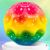 Minge Saltareata Hiperelastica, Flippy, Space Moon Ball foarte Elastica, Antistress pentru Copii, Diametru 66 mm, Multicolor Galben 141124921