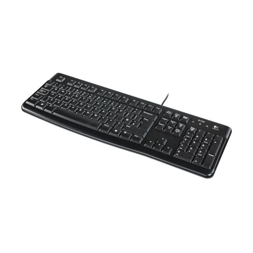 Logitech K120/Vezetékes USB/CZ-SK elrendezés/Fekete 141125516
