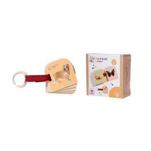 Eichhorn: Drewniana gra Montessori 7 sztuk - Zwierzęta 141132832 - Eichhorn