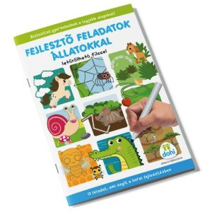 Fejlesztő feladatok állatokkal - letörölhető filccel - Dohi