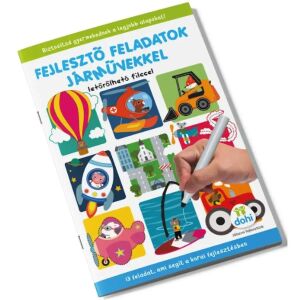 Fejlesztő feladatok járművekkel - letörölhető filccel - Dohi
