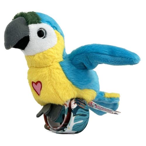 Happy Yappers interaktív madár csuklópánt - kék arapapagáj 141132943
