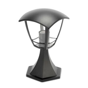 Avide Kültéri Álló Lámpa Aria 290mm 1xE27 Fekete IP44 (AOPLS-1XE27-ARIA) 141134144 - Kültéri állólámpa