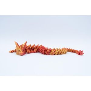 3d nyomtatott kristály sárkány