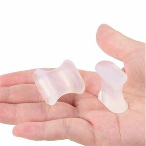 Vivafit Szilikon nagylábujj elválasztó 1 pár (S-es méret) 141135586 - Lábápolási eszköz