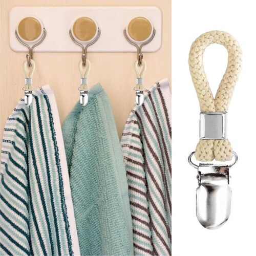 3db rozsdamentes fém fürdőszobai törölközőcsipesz húzóval 141135665