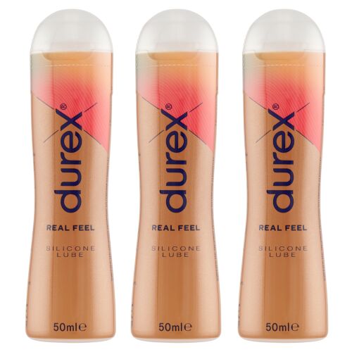 Durex Play Real Feel Lubricating Gel 3x50ml