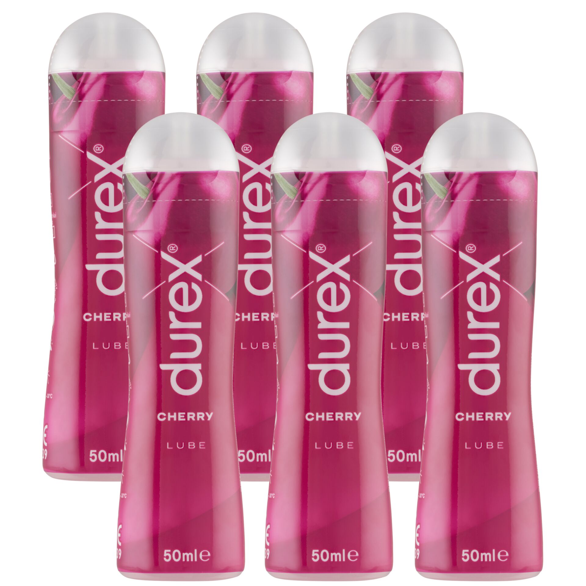 E-shop Durex Play Cheeky Cherry Lubrikačný gél 6x50ml