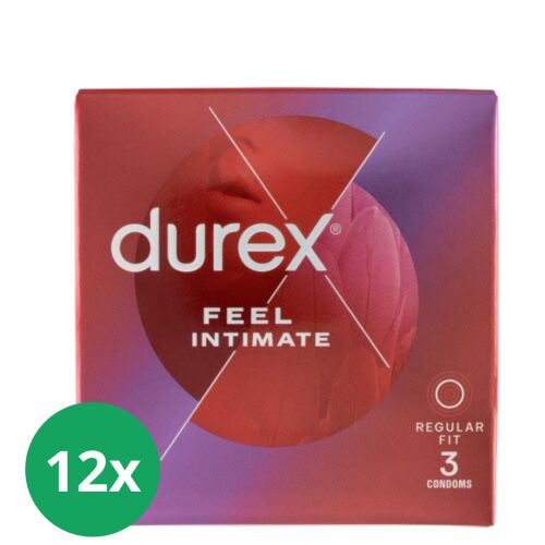 Durex Feel Intimate Condom 12x3ks 141159443