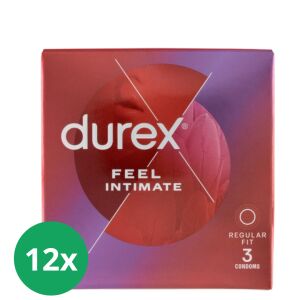 Durex Feel Intimate Condom 12x3pcs 141159443 - Condom