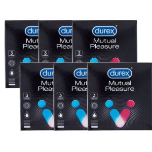 Durex Mutual Pleasure Condom 6x3pcs 141167118 - Condom