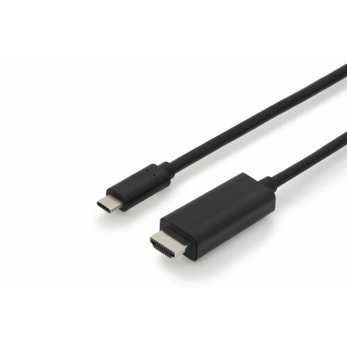 Digitus AK-300330-050-S video átalakító kábel 5 M USB C-típus DisplayPort Fekete 141171171